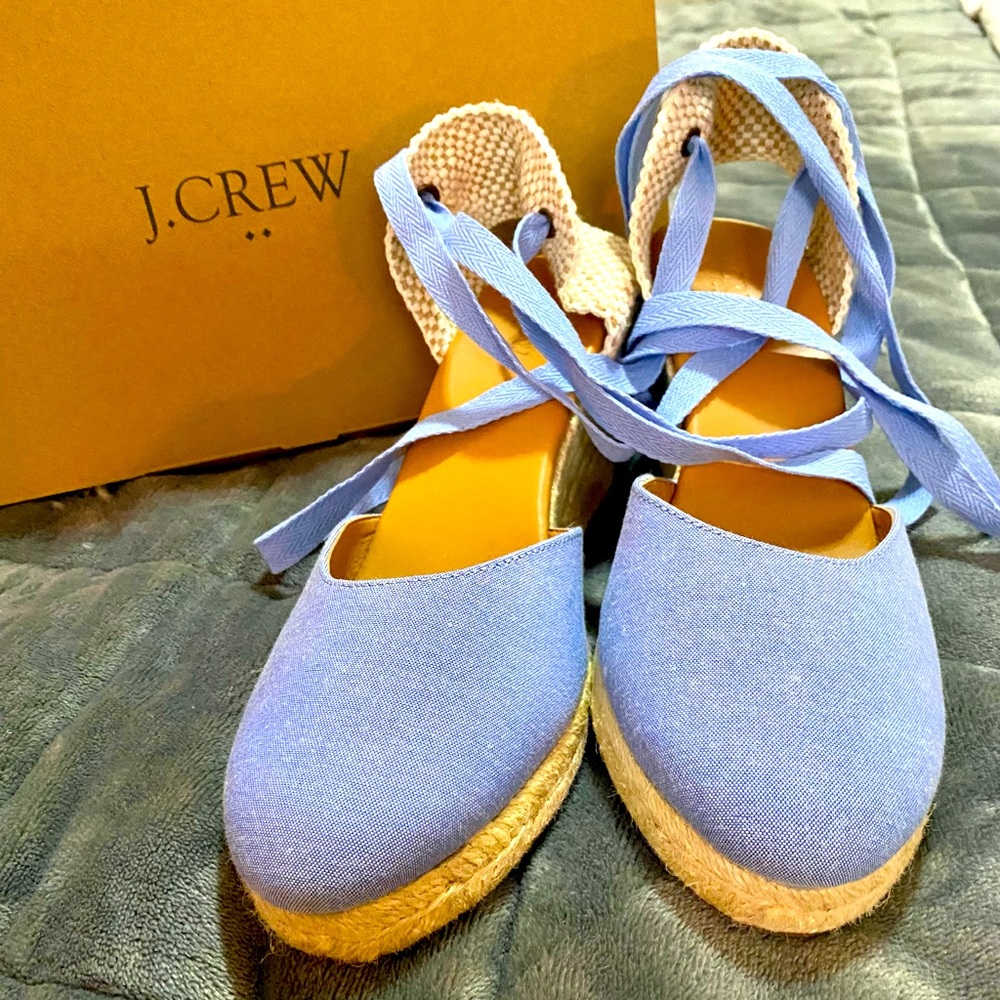 J. Crew shoes… worn once. Bought to match with Kate Spade dress.